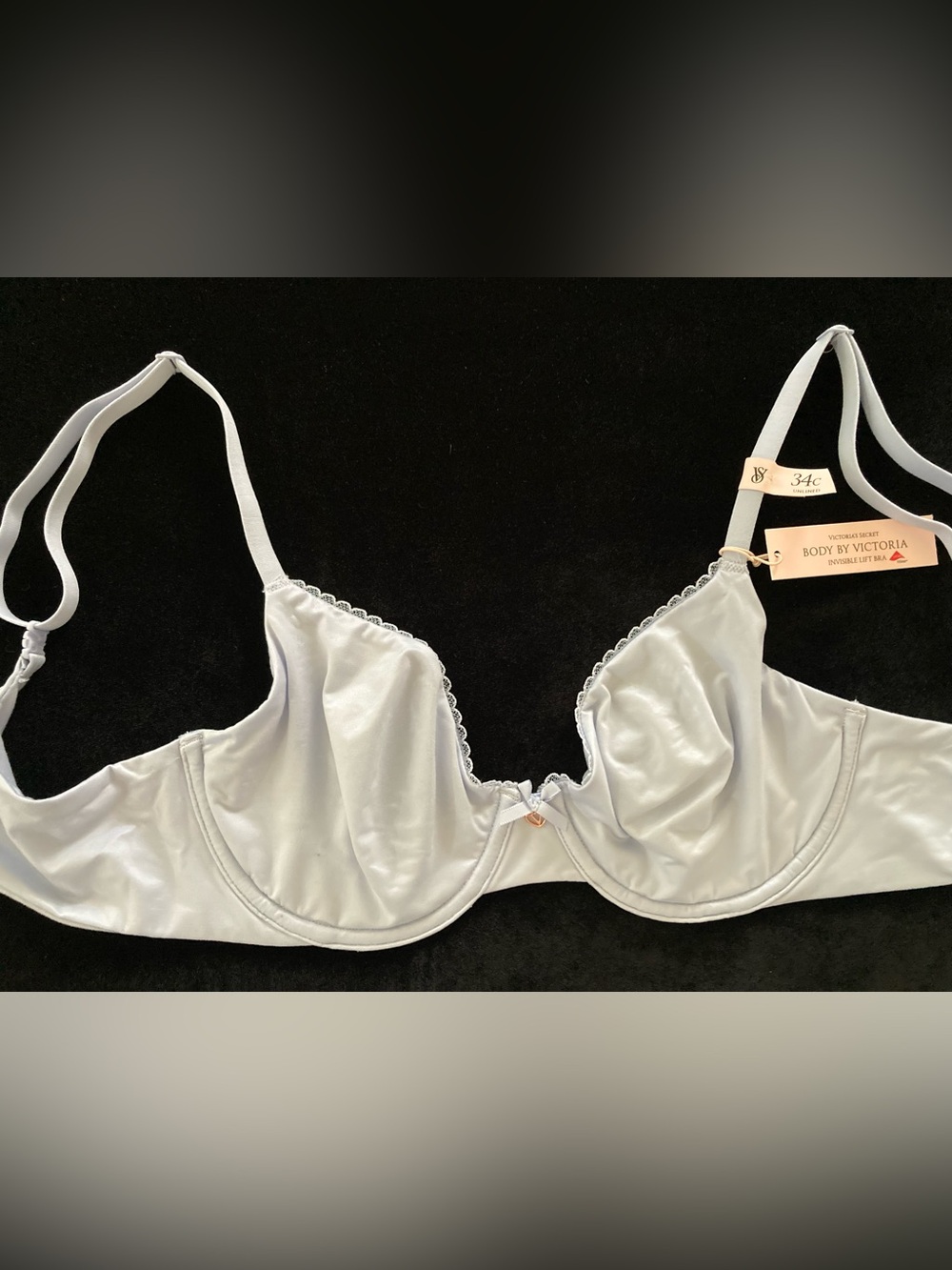 NWT Victoria's Secret 34C Body by Victoria Unlined Demi Underwire Bra Multi-way